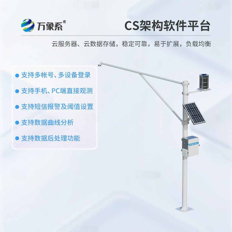 野外在線雷達雨量水位監(jiān)測站：野外水文管理專業(yè)創(chuàng)新設(shè)備